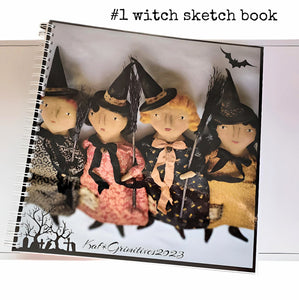 #1 Witch Sketch Book