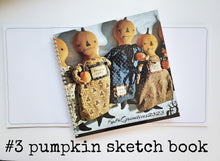 Load image into Gallery viewer, #4 Pumpkin Sketch Book