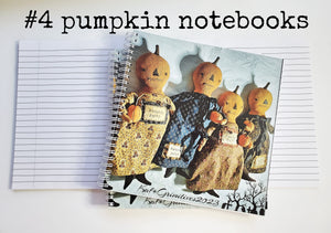 #3 Pumpkin Note Book