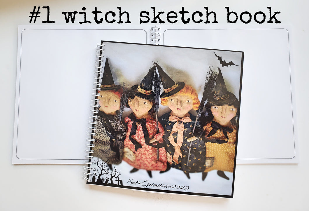 #1 Witch Sketch Book