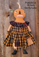 Load image into Gallery viewer, Pumpkin Witch Gertrude