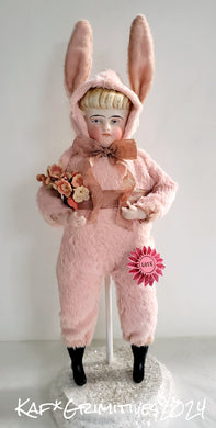 Charlotte Pink Valentine Bunny