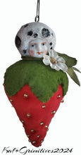 Load image into Gallery viewer, Strawberry Full Moon Ornament #2