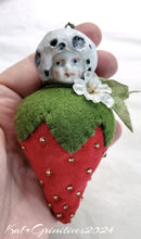 Load image into Gallery viewer, Strawberry Full Moon Ornament #2