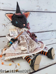 Shadow the Black Cat Witch