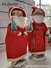Load image into Gallery viewer, Primitive Santa #2