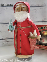 Load image into Gallery viewer, Primitive Santa #2