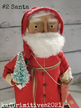 Load image into Gallery viewer, Primitive Santa #2