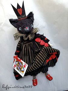 Lorna Lovelorn the Queen Cat of Hearts