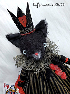 Lorna Lovelorn the Queen Cat of Hearts