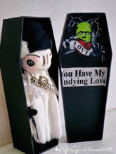 Load image into Gallery viewer, The Bride of Frankenstein- Coffin Cutie