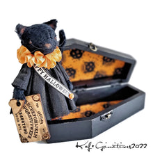 Load image into Gallery viewer, Betty the Black Cat - A Coffin Cutie