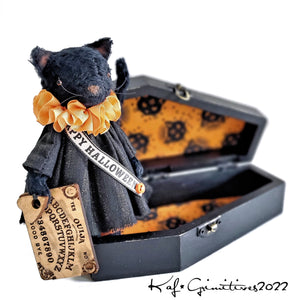 Betty the Black Cat - A Coffin Cutie