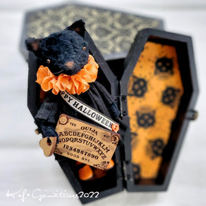 Betty the Black Cat - A Coffin Cutie