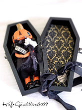Load image into Gallery viewer, Vampire Pumpkin Patty- A Coffin Cutie