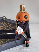 Load image into Gallery viewer, Vampire Pumpkin Patty- A Coffin Cutie
