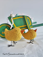 Load image into Gallery viewer, Momma Matilda Fox and a wagon of cHicks